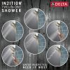 DELTA Universal Showering Components In2ition H2OKINETIC 5-Setting Two-in-One Shower — Lumicoat® Polished Nickel