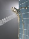 DELTA Universal Showering Components In2ition H2OKINETIC 5-Setting Two-in-One Shower — Lumicoat® Polished Nickel