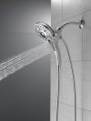 DELTA Universal Showering Components In2ition H2OKINETIC 5-Setting Two-in-One Shower — Lumicoat® Chrome