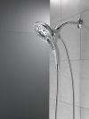 DELTA Universal Showering Components In2ition H2OKINETIC 5-Setting Two-in-One Shower — Lumicoat® Chrome