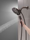 DELTA Universal Showering Components In2ition H2OKINETIC 5-Setting Two-in-One Shower — Venetian Bronze