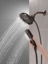 DELTA Universal Showering Components In2ition H2OKINETIC 5-Setting Two-in-One Shower — Venetian Bronze