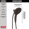 DELTA Universal Showering Components In2ition H2OKINETIC 5-Setting Two-in-One Shower — Venetian Bronze