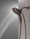 DELTA Universal Showering Components In2ition H2OKINETIC 5-Setting Two-in-One Shower — Venetian Bronze