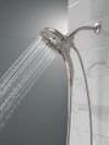 DELTA Universal Showering Components In2ition H2OKINETIC 5-Setting Two-in-One Shower — Lumicoat® Stainless