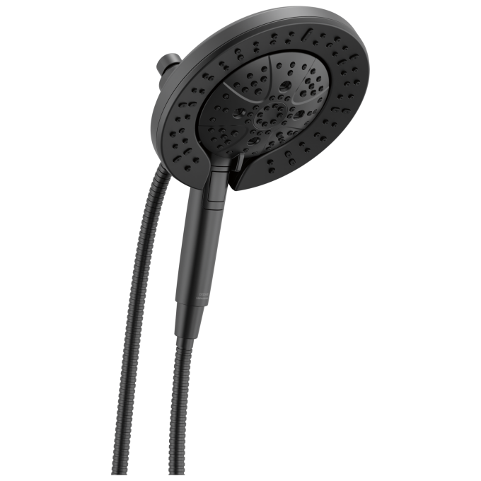 DELTA Universal Showering Components 7-Setting In2ition with ProClean — Matte Black