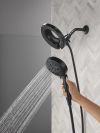DELTA Universal Showering Components 7-Setting In2ition with ProClean — Matte Black