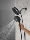 DELTA Universal Showering Components 7-Setting In2ition with ProClean — Matte Black