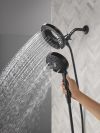 DELTA Universal Showering Components 7-Setting In2ition with ProClean — Matte Black