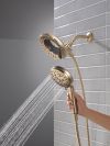 DELTA Universal Showering Components 7-Setting In2ition with ProClean — Lumicoat® Champagne Bronze