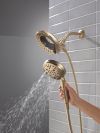 DELTA Universal Showering Components 7-Setting In2ition with ProClean — Lumicoat® Champagne Bronze