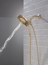 DELTA Universal Showering Components 7-Setting In2ition with ProClean — Lumicoat® Champagne Bronze