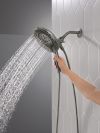 DELTA Universal Showering Components 7-Setting In2ition with ProClean — Lumicoat® Black Stainless