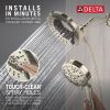 DELTA Universal Showering Components 7-Setting In2ition with ProClean — Lumicoat® Polished Nickel