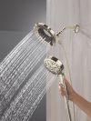 DELTA Universal Showering Components 7-Setting In2ition with ProClean — Lumicoat® Polished Nickel