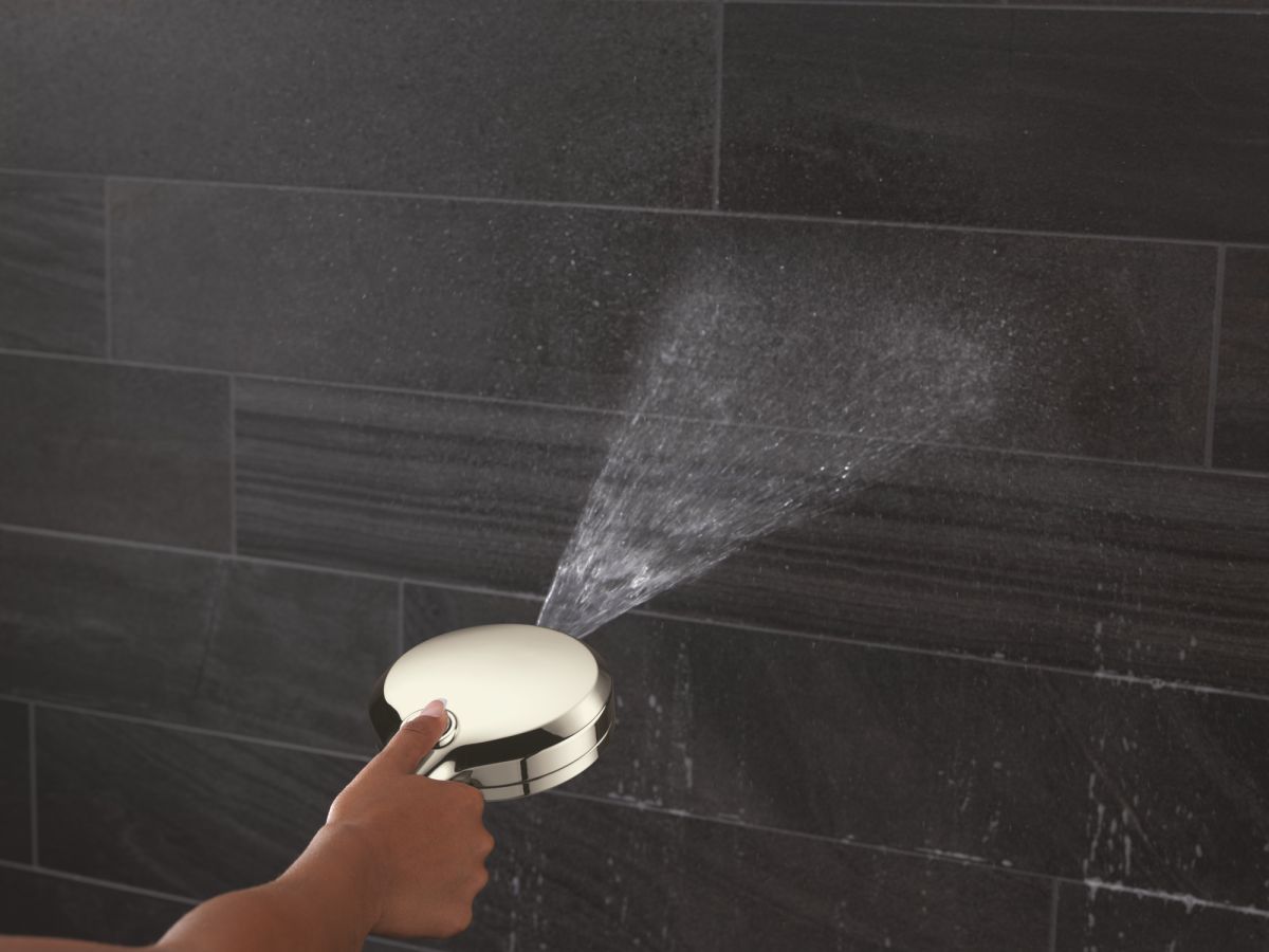 DELTA Universal Showering Components 7-Setting In2ition with ProClean — Lumicoat® Polished Nickel