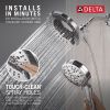 DELTA Universal Showering Components 7-Setting In2ition with ProClean — Lumicoat® Chrome