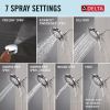 DELTA Universal Showering Components 7-Setting In2ition with ProClean — Lumicoat® Chrome