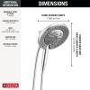 DELTA Universal Showering Components 7-Setting In2ition with ProClean — Lumicoat® Chrome