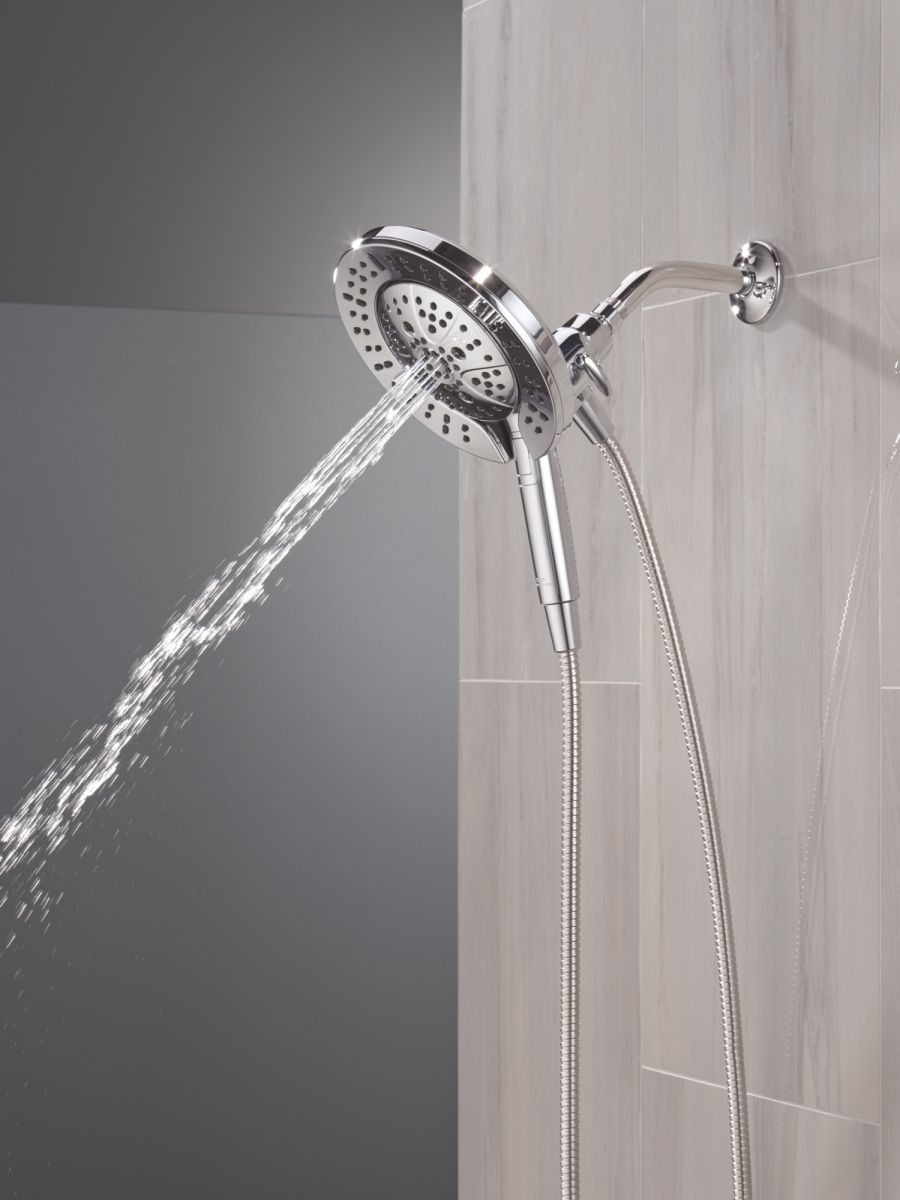 DELTA Universal Showering Components 7-Setting In2ition with ProClean — Lumicoat® Chrome