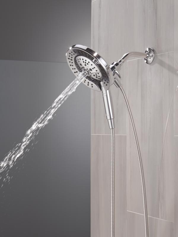 DELTA Universal Showering Components 7-Setting In2ition with ProClean — Lumicoat® Chrome