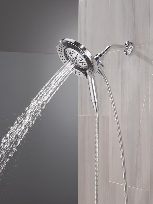 DELTA Universal Showering Components 7-Setting In2ition with ProClean — Lumicoat® Chrome
