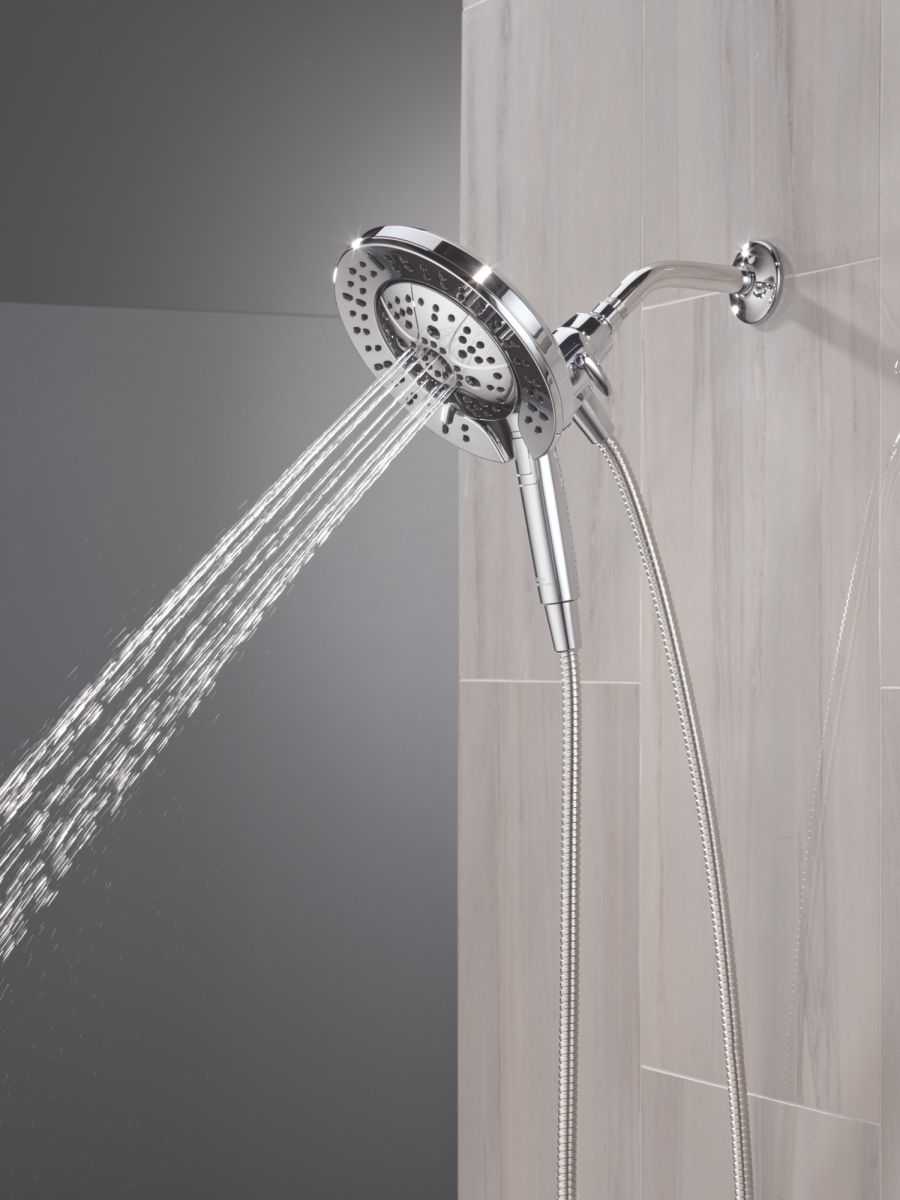 DELTA Universal Showering Components 7-Setting In2ition with ProClean — Lumicoat® Chrome