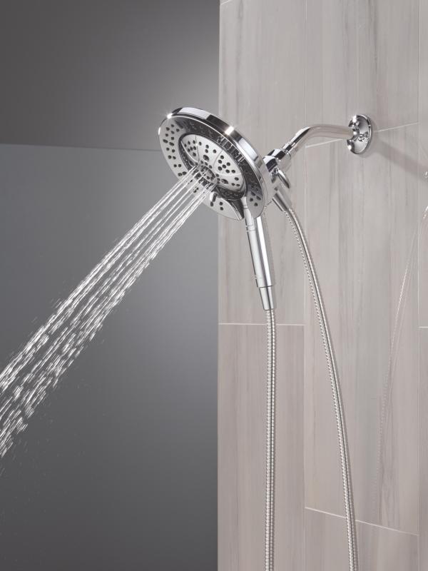 DELTA Universal Showering Components 7-Setting In2ition with ProClean — Lumicoat® Chrome