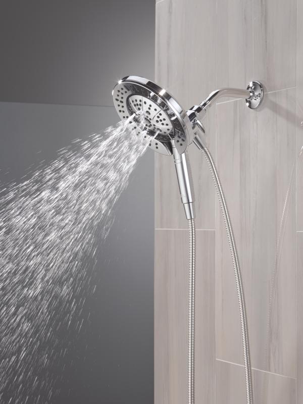 DELTA Universal Showering Components 7-Setting In2ition with ProClean — Lumicoat® Chrome