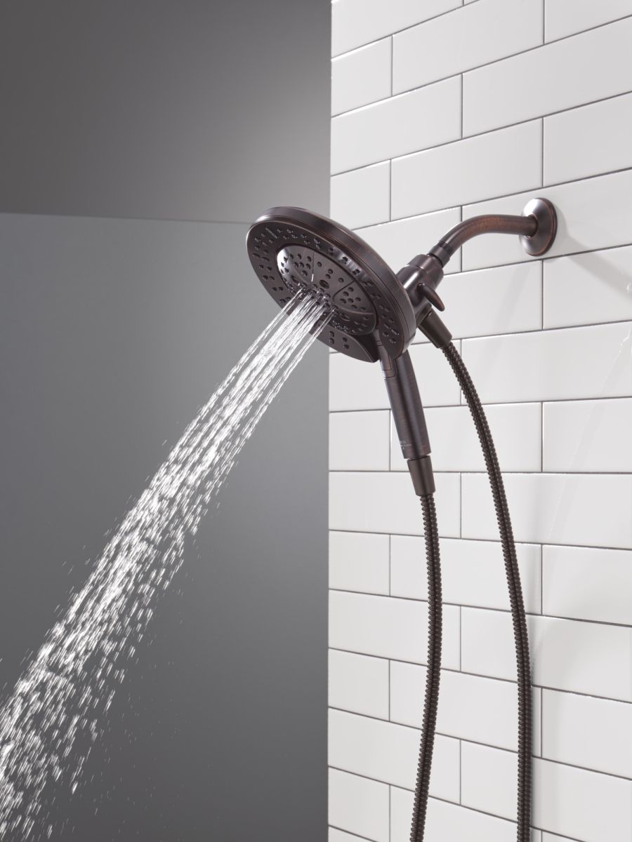 DELTA Universal Showering Components 7-Setting In2ition with ProClean — Venetian Bronze