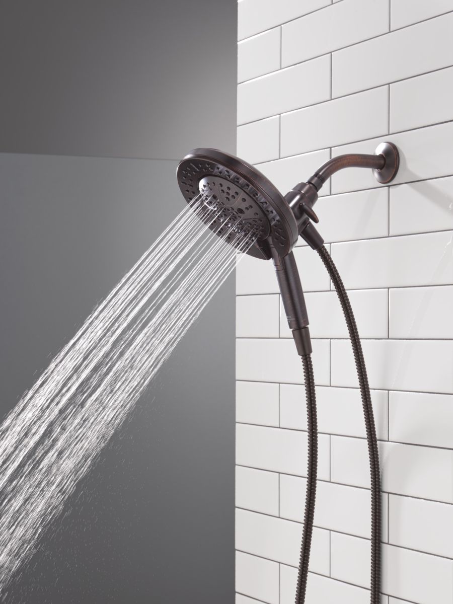 DELTA Universal Showering Components 7-Setting In2ition with ProClean — Venetian Bronze