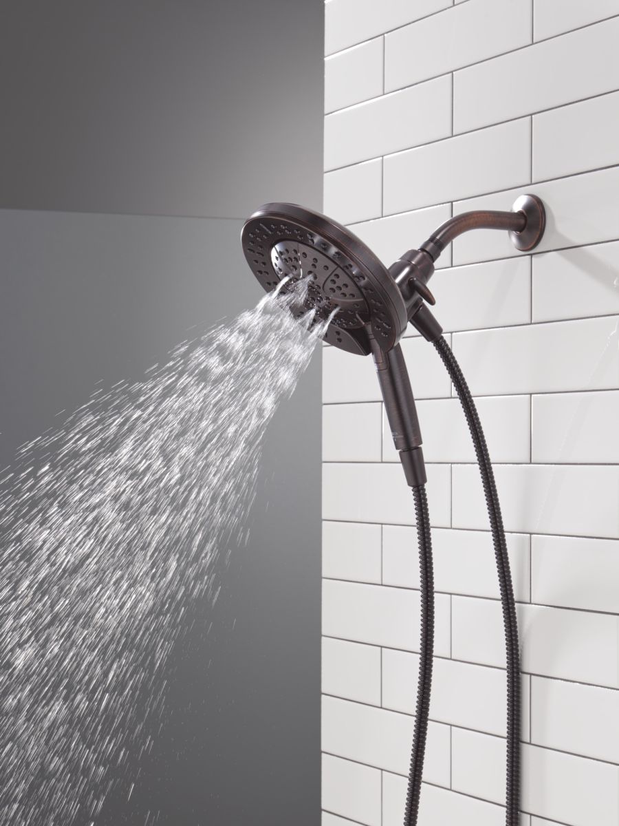 DELTA Universal Showering Components 7-Setting In2ition with ProClean — Venetian Bronze