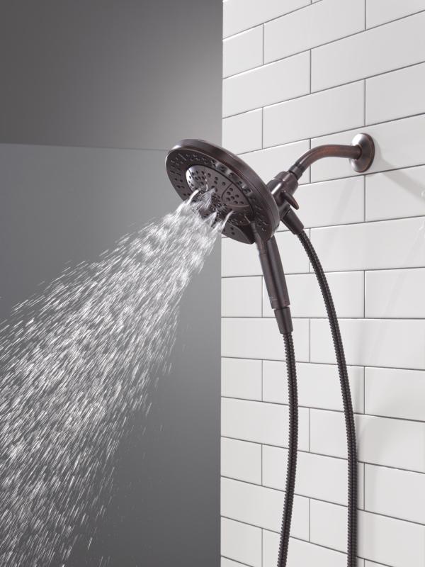DELTA Universal Showering Components 7-Setting In2ition with ProClean — Venetian Bronze