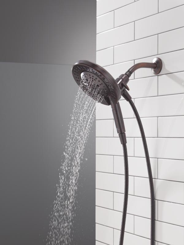 DELTA Universal Showering Components 7-Setting In2ition with ProClean — Venetian Bronze