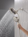 DELTA Universal Showering Components 7-Setting In2ition with ProClean — Lumicoat® Stainless