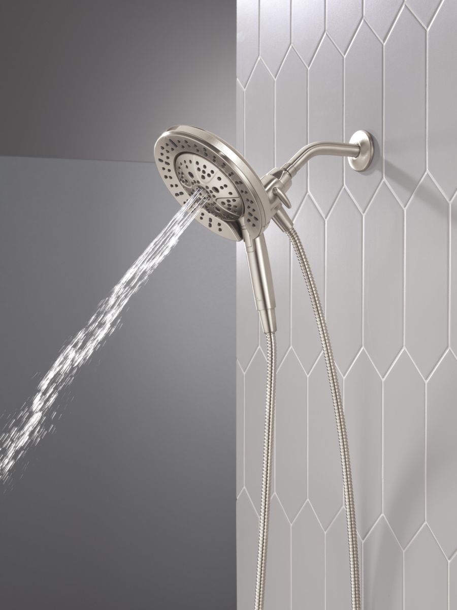 DELTA Universal Showering Components 7-Setting In2ition with ProClean — Lumicoat® Stainless