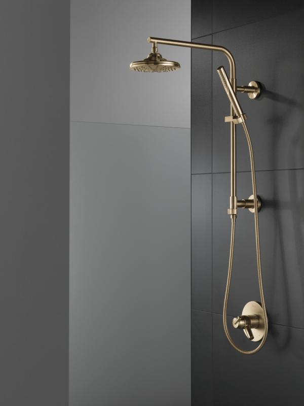 DELTA Trinsic Single-Setting Hand Shower — Champagne Bronze
