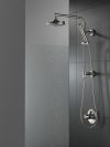 DELTA Universal Showering Components H2OKINETIC 3-Setting Raincan Shower Head — Lumicoat® Stainless