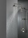 DELTA Universal Showering Components H2OKINETIC 3-Setting Raincan Shower Head — Lumicoat® Stainless