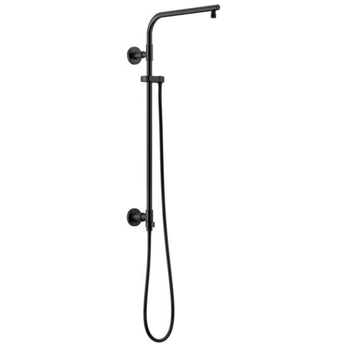 DELTA Universal Showering Components Shower Column 26" Round — Matte Black