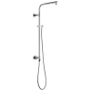 DELTA Universal Showering Components Emerge 26" Round Shower Column — Lumicoat® Chrome