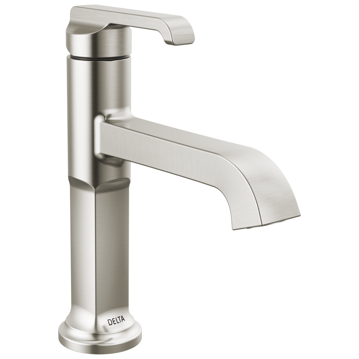 DELTA Tetra Single Handle Bathroom Faucet — Lumicoat® Stainless