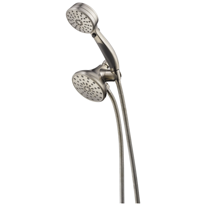 DELTA Universal Showering Components ActivTouch Hand Shower / Shower Head Combo Pack — Stainless