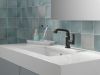 DELTA Tetra Single Handle Bathroom Faucet — Matte Black