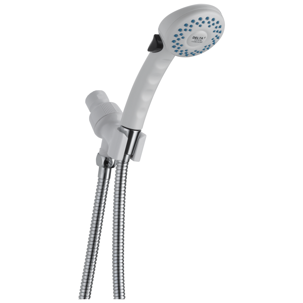 DELTA Universal Showering Components Shower Mount Hand Shower — White
