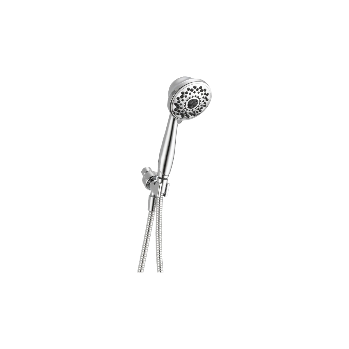 DELTA Universal Showering Components Premium 7-Setting Shower Mount Hand Shower — Chrome