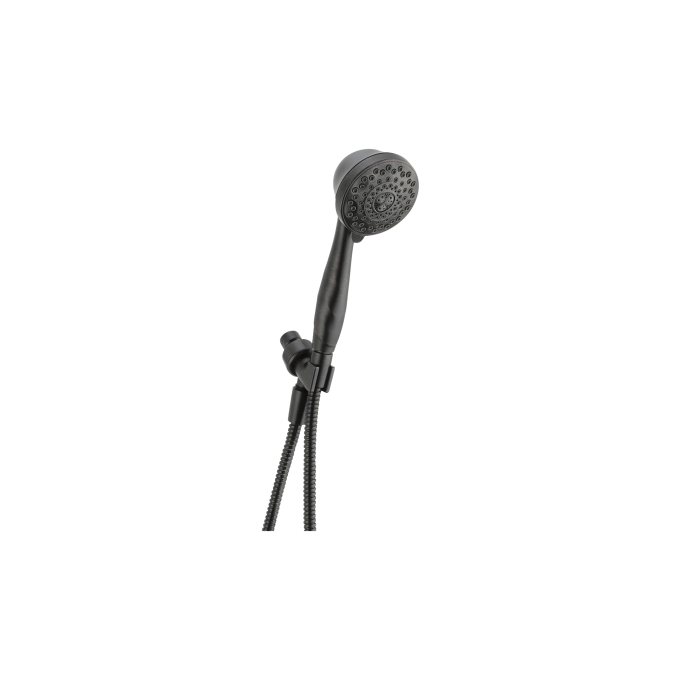DELTA Universal Showering Components Premium 7-Setting Shower Mount Hand Shower — Venetian Bronze