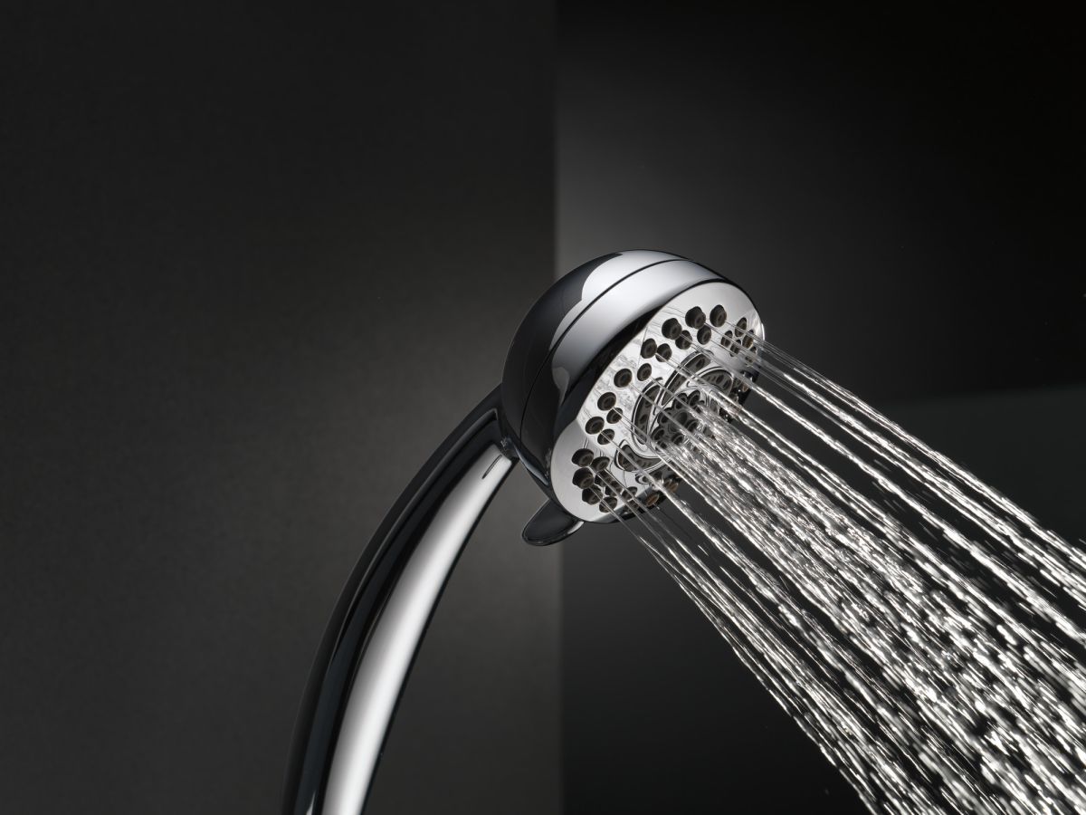 DELTA Universal Showering Components Premium 5-Setting Hand Shower — Chrome