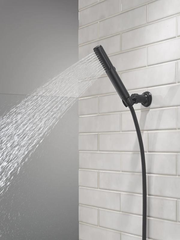 DELTA Universal Showering Components 2-Setting Hand Shower with ProClean Spray — Matte Black