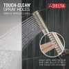 DELTA Universal Showering Components 2-Setting Hand Shower with ProClean Spray — Lumicoat® Stainless